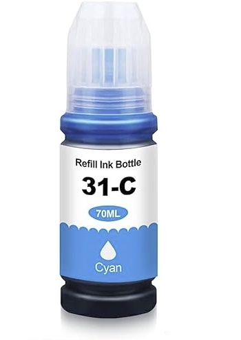 Compatible HP 31 Cyan Ink Bottle 